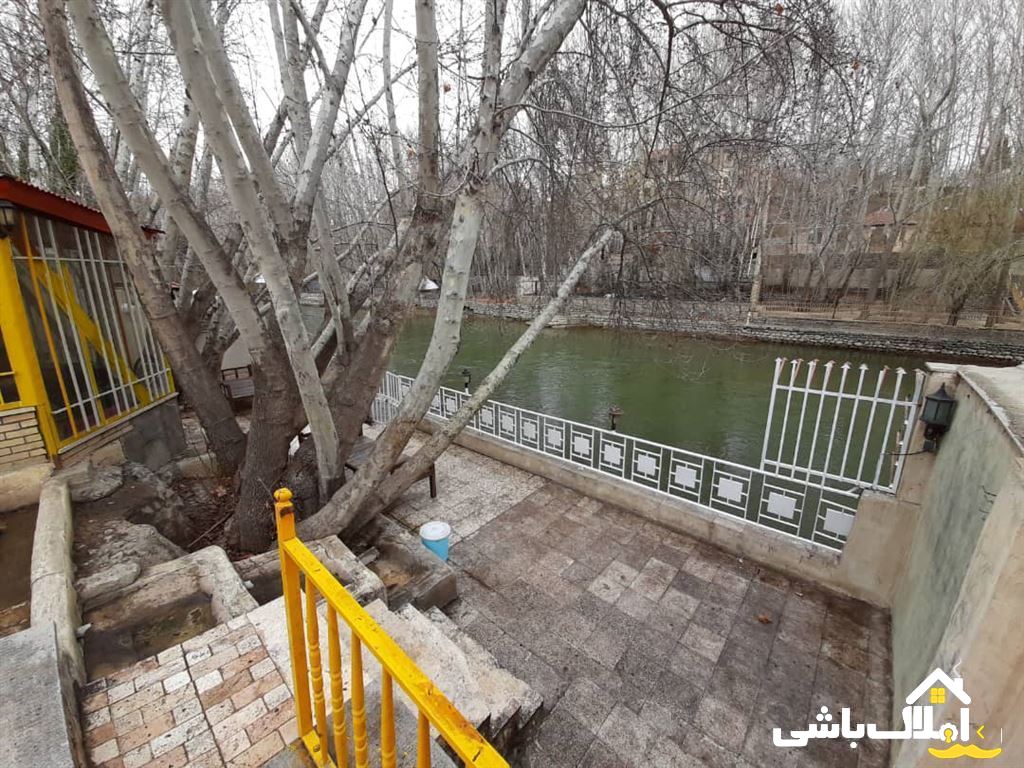 اجاره ویلا لب رودخانه در باغ بهادران اصفهان - املاک باشی